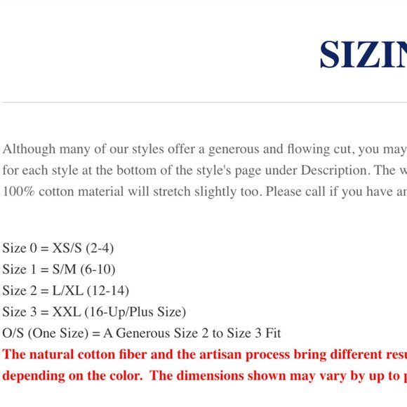 Oh My Gauze! Short Sleeve Pullover Cotton Dress Sz 1 - Picture 8 of 8